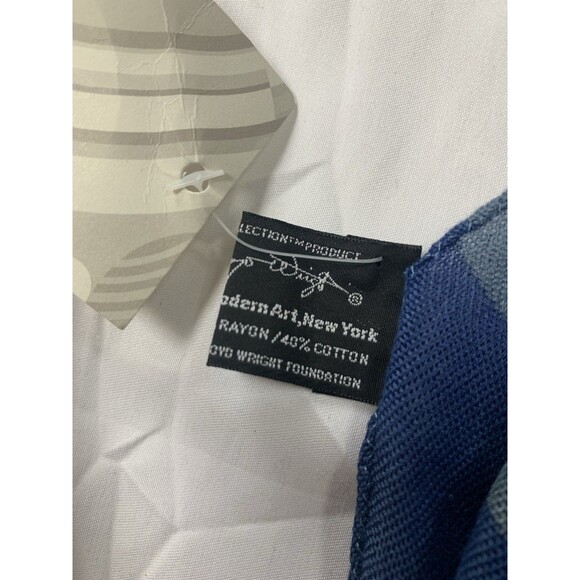 VNT Frank Lloyd Wright “David Wright Wrap Scarf” Museum Of Modern Art Collection - Picture 4 of 8